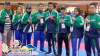 Tiga Atlet Kick Boxing OKU Timur Sumbang Medali