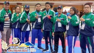 Tiga Atlet Kick Boxing OKU Timur Sumbang Medali