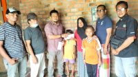 Sambut HUT SMSI ke-5, SMSI Kota Prabumulih Bersama Barisan Republik Santuni Anak Yatim Piatu dan Lansia