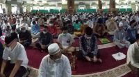 Dua Tahun Absen Masjid Jami’ PTBA Kembali Gelar Sholat Ied Berjamaah