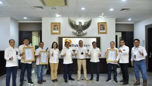 Jaga Keselamatan Kerja di Pertambangan, PTBA Raih Penghargaan dari Menaker