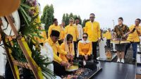 Mengenang Jasa Pahlawan, Pengurus DPD Golkar Sumsel Ziarah ke TMP Ksatria Siguntang Palembang