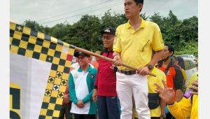 DPD II Partai Golkar Kabupaten Banyuasin Gelar Jalan Sehat HUT Golkar Ke-58