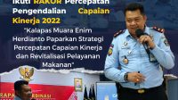 Ikuti Rakor Capaian Kinerja Tahun 2022, Kalapas Muara Enim Herdianto Paparkan Strategi Percepatan Capaian Kinerja dan Revitalisasi Pelayanan Makanan.