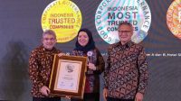 PTBA Raih Predikat Indonesia Most Trusted Company