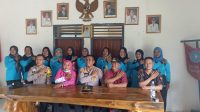 Polsek Buay Madang Timur Polres OKU Timur Polda Sumsel Dampingi Pendataan Keluarga Sehat