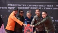 PT Bukit Asam  Gelar The 1st South Sumatera Fire and Rescue Challenge