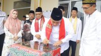 Sembari Kunjungan Safari Ramadhan, Bupati Dan Wabup Banyuasin Resmikan Masjid Raya Abi Husein