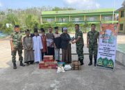 Batalyon Infantri 141 /AYJP Muara Enim Berbagi Sembako Dengan Pondok Pesantren La Raiba Didesa Kepur