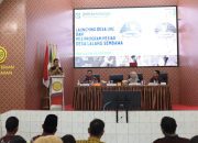 Bupati Askolani Launching UHC Di Desa Lalang Sembawa Tahun 2023