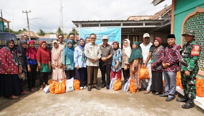 Pj. Bupati Banyuasin Hani S Rustam Salurkan Bantuan CPP Dalam Upaya Meringankan Beban Masyarakat