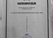 Koperasi Pegawai Republik Indonesia (KPRI) Kantor Bupati Solok Diduga Korupsi