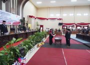 Pimpinan defenitif DPRD Banyuasin masa Jabatan 2024-2029 Dilantik