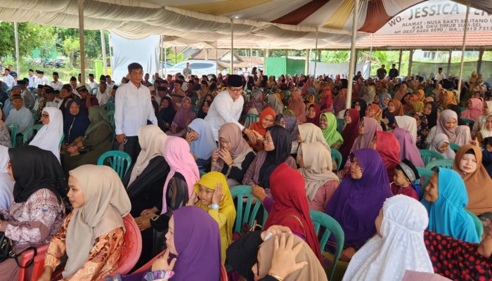 Masyarakat Desa Nusa Bakti Do’akan Fery Antoni Terpilih Jadi Bupati OKU Timur
