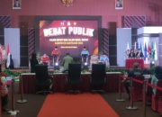 KPU Gelar Debat Perdana Paslon Bupati dan Wakil Bupati Banyuasin