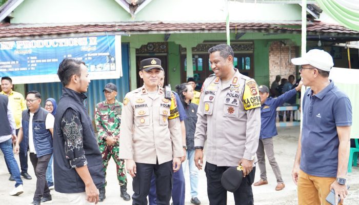 Monitoring Pelaksanaan Rapat Pleno Rakupitulasi Hasil Pemungutan Suara Pilkada di Tingkat Kecamatan, Ini Pesan-pesan Kapolres!