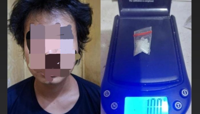 Hunting di Daerah Kecamatan Martapura, Satres Narkoba Polres OKUT Ciduk Pemuja Sabu Inisial RS
