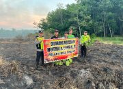 Polsek MDS II Gelar Mitigasi, Himbau Masyarakat Cegah Karhutla