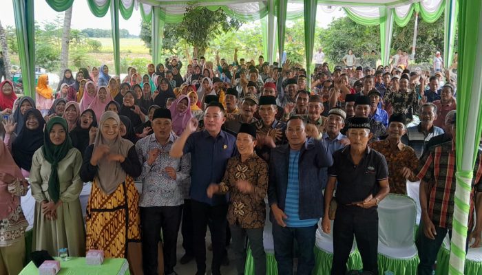 Reses Tahap I Anggota DPRD Provinsi Sumsel, Fenus Antonius Serap Aspirasi Masyarakat OKUT