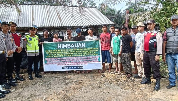 Kapolsek Keluang Iptu Alvin Adam Armita STrK Bantah Jalin Kordinasi dengan Mafia Ilegal Rifenery dan Ilegal Drilling