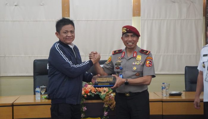 Berantas Penyalahgunaan Narkoba, Bupati OKUT Terima Kunker Kepala BNNP Sumsel