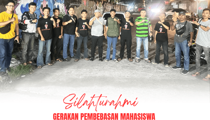 Silaturahmi Unit VI (Ospnal) Sat Intelkam Polrestabes Makassar Bersama DPP. Gerakan Pembebasan Mahasiswa 