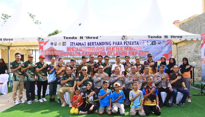 Polres OKU Timur Buka Kejuaraan Menembak PCP Kapolda Sumsel Cup 2025