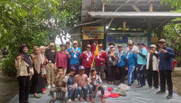 Mampu Memproduksi berbagai Inovasi Ramah Lingkungan, Bank Sampah Dagadu OKU Timur Jadi Pusat Edukasi