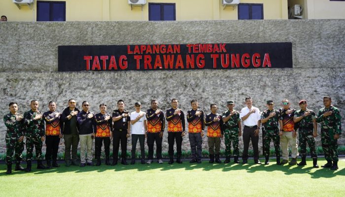 Resmikan Lapangan Tembak Tatag Trawang Tungga, Polres OKU Timur buka Kejuaraan Menembak Kapolda Sumsel Cup 2025