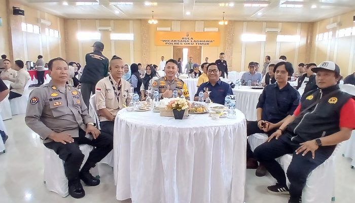 Polres OKU Timur Gelar Coffe Morning bersama Insan Pers, Ini Kata Kapolres!