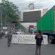 Gerakan Revolusi Demokratik (GRD) melakukan aksi unjuk di Jl. Sultan Alauddin Makassar, Rabu (9/07/2025). Aksi tersebut menyikapi terkait rencana penulisan ulang sejarah Indonesia.