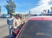 Satlantas Polres OKU Timur Gelar Razia Gabungan, Pelanggaran Didominasi Roda Dua