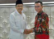 Bentuk Keseriusan terhadap Usul Pendirian Sekolah Gratis, Wabup Yudha Langsung Beraudiensi Bersama Mensos dan Wamensos