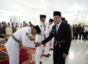 40 Anggota Paskibraka OKU Timur Tahun 2025 Resmi Dikukuhkan, Ini Pesan Bupati!