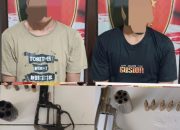 Nekat Bawa Senjata Api, Dua Petani Asal OKU Timur Diringkus Polsek Madang Suku I