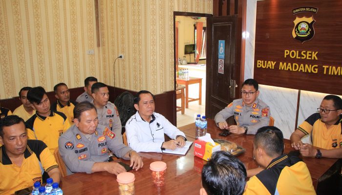 Kapolres OKU Timur Tinjau Proses Pemeriksaan Kesehatan Berkala Kepada Personel di Lima Polsek, Ini Katanya!