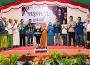 Kegiatan Festival Qur’ani di ronting Desa Satar kampas resmi di tutup dengan ceria 