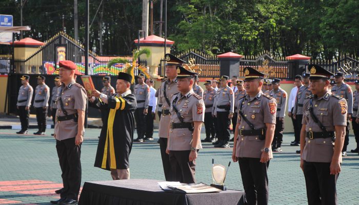 Polres OKU Timur Rotasi Empat Perwira, Ini Kata Kapolres!
