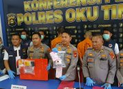 Ringkus 2 Pria Asal Lampung, Satres Narkoba Polres OKU Timur Amankan 1 Kilogram Sabu