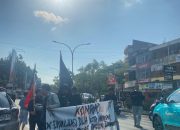 Komrad Demo Soal Lingkungan hidup di Kota Makassar