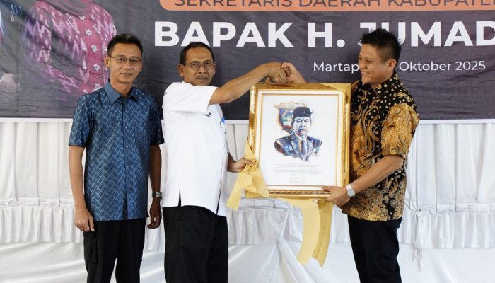 Sekda H Jumadi SSos Pensiun, Bupati OKUT: Dia Sosok Panutan dan Pengayom Bagi Seluruh ASN