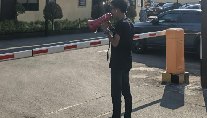 Fraksi Mahasiswa Anti Korupsi Demo di Mapolres Gowa, Desak Tipikor Periksa Dugaan Korupsi Pj Kepala Desa Bontolangkasa Selatan