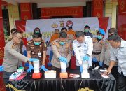 Polres OKU Timur Blender 1 Kilogram Sabu Senilai Rp 500 Juta