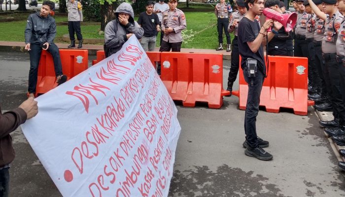 Dugaan Penimbunan BBM di Sinjai, DPW KMPI Geruduk Polda Sulsel: Seret Nama SPBU 74-926-02, Desak Kapolda Bongkar Jaringan Mafia BBM