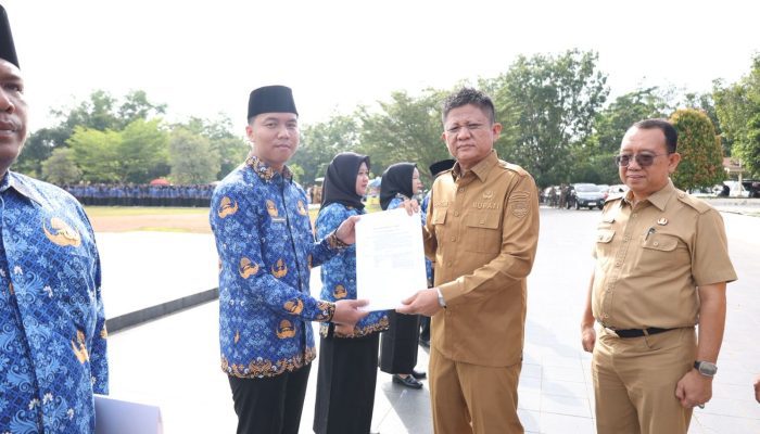 Pemkab OKU Timur Kembali melakukan Pengangkatan serta Penyerahan SK PPPK Paruh Waktu, Ini Kata Bupati!