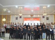 Perkuat Sinergitas dan Jaga Stabilitas Keamanan, Polres OKU Timur Gelar Deklarasi Sabuk Kamtibmas bersama Perguruan Pencak Silat
