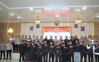 Perkuat Sinergitas dan Jaga Stabilitas Keamanan, Polres OKU Timur Gelar Deklarasi Sabuk Kamtibmas bersama Perguruan Pencak Silat