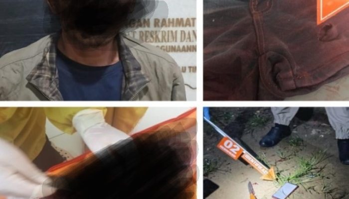 Tim Gabungan Polsek MDS I dan Satreskrim Polres OKU Timur Behasil Ringkus Pelaku Pembunuhan di Desa Gunung Terang