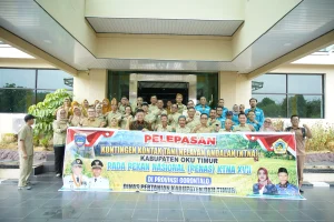 Tingkatkan Kualitas Sektor Pertanian, Kontingen KTNA OKU Timur Ikuti Pekan Nasional di Gorontalo