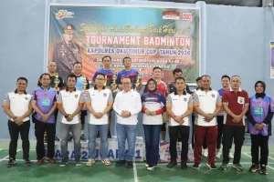Turnamen Badminton OKU Timur Kapolres Cup 2026 Berlangsung Meriah, Berikut Daftar Juaranya!